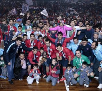 Cerro Porteño (foto) se consagró campeón de la Copa Libertadores de futsalFIFA.